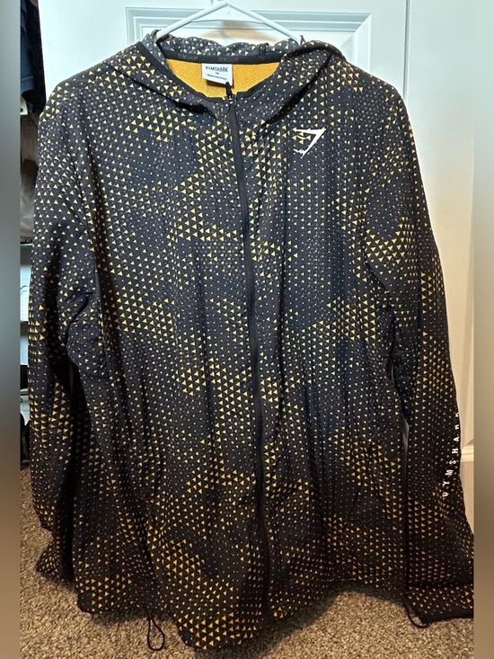 Gymshark Other - Gymshark Men’s Sport Windbreaker Tumeric Yellow Medium
